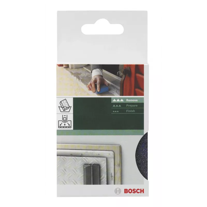 Bosch 2609256348 spugna abrasiva superfine nero blu 69x97x26 mm