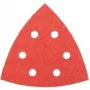 Bosch set di carta abrasiva delta con velcro, forata, grana 60/120/240, angolo 93 mm, 6 pezzi (2609256A54)