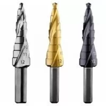 Bosch punta a gradini HSS 4-12 mm, 9 gradini, gambo a 3 facce, lunghezza 66,5 mm 2608587425
