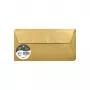 Clairefontaine Pollen busta DL, oro, 120 g/m², pH neutro, senza acidi, 110 x 220 mm, 1 pezzo 50085C