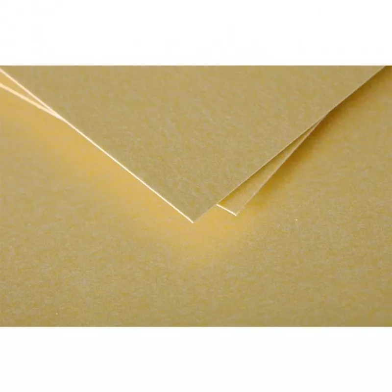 Clairefontaine Pollen busta DL, oro, 120 g/m², pH neutro, senza acidi, 110 x 220 mm, 1 pezzo 50085C