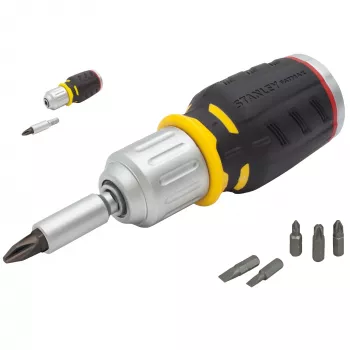 STANLEY FatMax set cacciaviti multi-bit 6 bit FMHT0-62688 - nero/giallo
