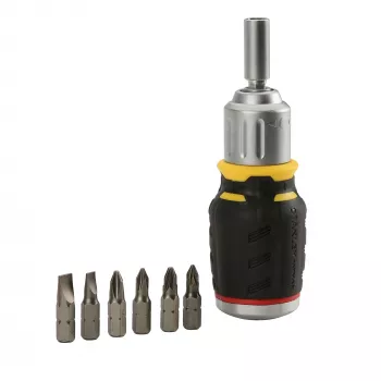 STANLEY FatMax set cacciaviti multi-bit 6 bit FMHT0-62688 - nero/giallo