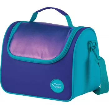 Maped PICNIK ORIGINS borsa pranzo termica con tracolla, aqua, 100% poliestere, fodera PEVA 872108