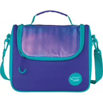 Maped PICNIK ORIGINS borsa pranzo termica con tracolla, aqua, 100% poliestere, fodera PEVA 872108