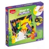 Maped Creativ set colora con i numeri - pappagallo e farfalla, 2 soggetti, 10 colori acrilici, dai 7 anni 907085