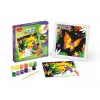 Maped Creativ set colora con i numeri - pappagallo e farfalla, 2 soggetti, 10 colori acrilici, dai 7 anni 907085