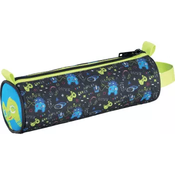 Maped astuccio gaming e video, poliestere, zip, tracolla, stampa a motivo multicolore, 1 pz 932907