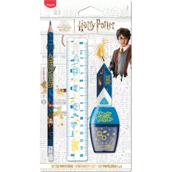 Maped set di scrittura per bambini Harry Potter, 4 pezzi, blister 981879