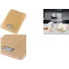 Little Balance LB 8543 bilancia da cucina elettronica sottile in bambù con display LCD, capacità 5 kg, precisione 1 g