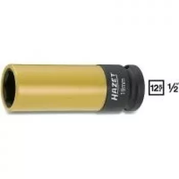HAZET 903SLG-19 inserto a bussola per avvitatore a impulsi 1/2 pollice, esagono profilo TRAC, 19 mm