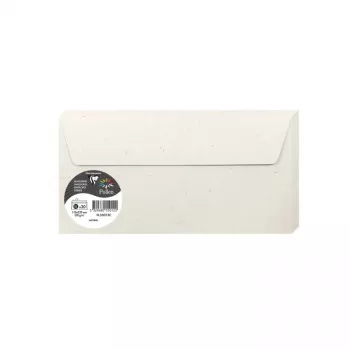 Pollen by Clairefontaine busta DL, naturale carta 100% riciclata, 120 g/m², 110 x 220 mm, 1 pz. (55012C)