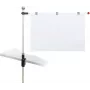 MAUL portaposter con morsetto da tavolo per documenti DIN A0, grigio 62550-84