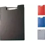 MAUL cartella con morsetto A4 con rivestimento in pellicola, nero 23392-90