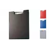MAUL cartella con morsetto A4 con rivestimento in pellicola, nero 23392-90