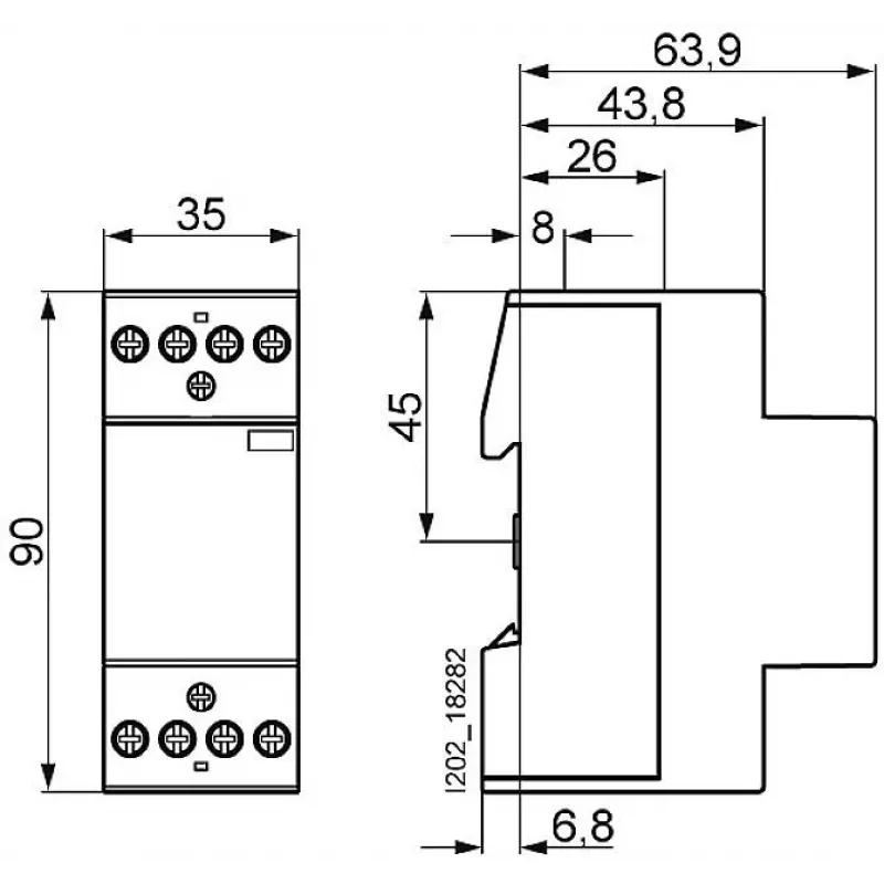Siemens contattore di installazione 5TT5830-1 (5TT58301)