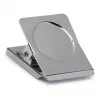 MAUL fermaglio per carta con magnete, 40 mm, argento, acciaio robusto con molla forte 2194096