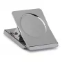MAUL fermaglio per carta con magnete, 40 mm, argento, acciaio robusto con molla forte 2194096