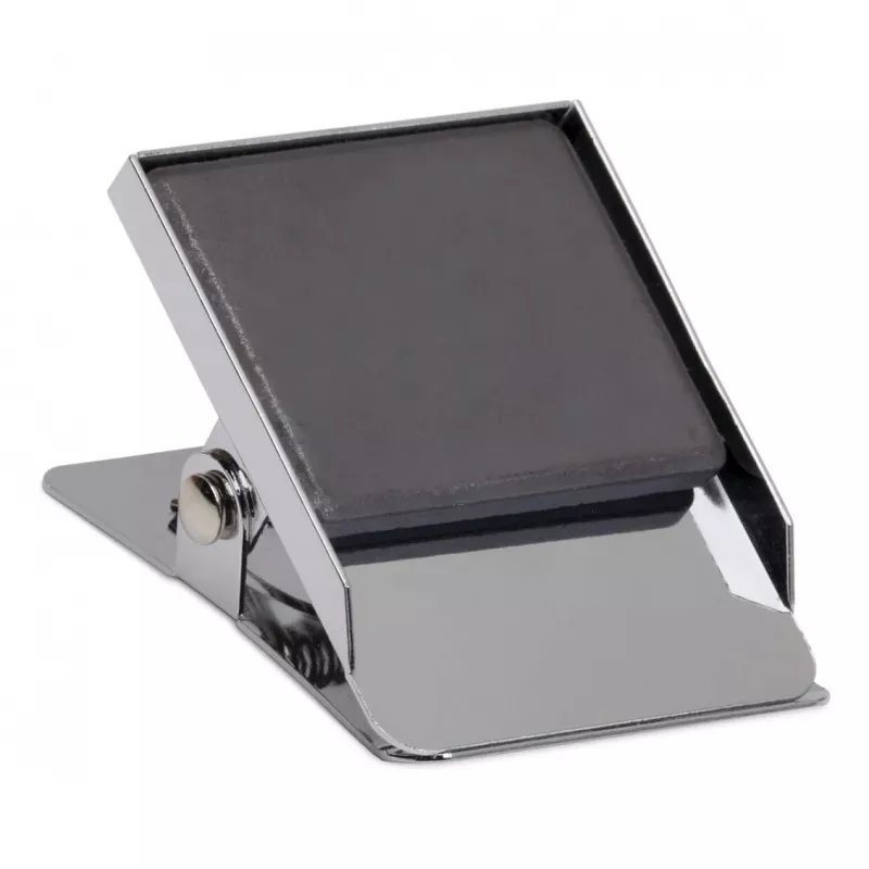 MAUL fermaglio per carta con magnete, 40 mm, argento, acciaio robusto con molla forte 2194096