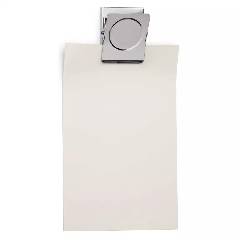 MAUL fermaglio per carta con magnete, 40 mm, argento, acciaio robusto con molla forte 2194096