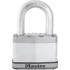 Master Lock Excell lucchetto in acciaio laminato 52mm con archetto 38mm (M5EURDLF)