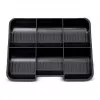MAUL cassetta portavalori 56113-90, nero, acciaio, serratura a cilindro, 250 x 191 x 88 mm