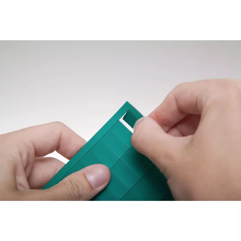 MAUL simbolo magnetico rettangolare, 20 x 10 mm, verde, fustellato, spessore 1 mm, 1 pezzo 6531455