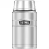 THERMOS STAINLESS KING contenitore termico sottovuoto per alimenti, 0,71 L, nero opaco 4001.233.071