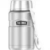 THERMOS STAINLESS KING contenitore termico sottovuoto per alimenti, 0,71 L, nero opaco 4001.233.071