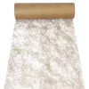 PAPSTAR Sizoflor runner/decorazione da tavolo, oro, 75% poliestere, 25% poliammide, impermeabile, 1 pezzo (37063)
