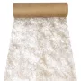 PAPSTAR Sizoflor runner/decorazione da tavolo, oro, 75% poliestere, 25% poliammide, impermeabile, 1 pezzo (37063)