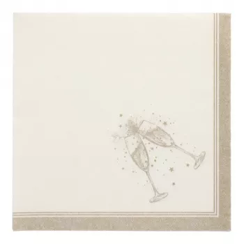 PAPSTAR Royal Collection Festivities tovagliolo, oro, 1 strato, 1 pezzo 37043