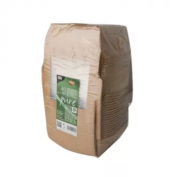 PAPSTAR 87251 contenitore monouso per alimenti in cartone - acido polilattico (PLA) marrone