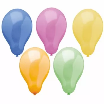 PAPSTAR Trend palloncini in lattice, colori vivaci, diametro 250 mm, 1 pezzo (81463)