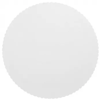 PAPSTAR pure sottotorta rotondo 300 mm bianco 10 pezzi 81195