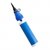 PAPSTAR Pompa a doppia corsa per palloncini, plastica blu, 275 mm, 1 pezzo (89199)