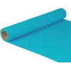 Papstar 82210 Rotolo runner da tavolo in carta turchese, 400 mm x 5 m, rettangolare