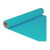 Papstar 82210 Rotolo runner da tavolo in carta turchese, 400 mm x 5 m, rettangolare
