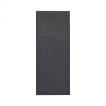 PAPSTAR Royal Collection Pochette portaposate, nera, tissue premium, 40 x 40 cm, 1 pezzo 37336