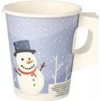 PAPSTAR 50 Bicchieri monouso Snowtime 0,2 l (89845)