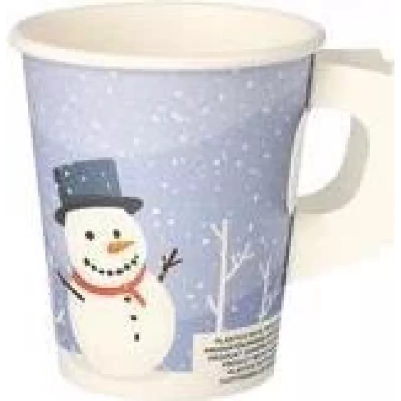 PAPSTAR 50 Bicchieri monouso Snowtime 0,2 l (89845)