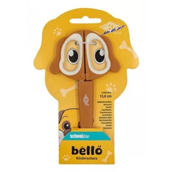WEDO BELLO forbici per bricolage, punta arrotondata, 130 mm, per destrimani, acciaio inox, softgrip, 1 pezzo 736 004