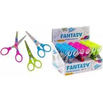 WEDO FANTASY forbici per bricolage, design assortiti, per destrimani, acciaio inox, espositore da 30 73599