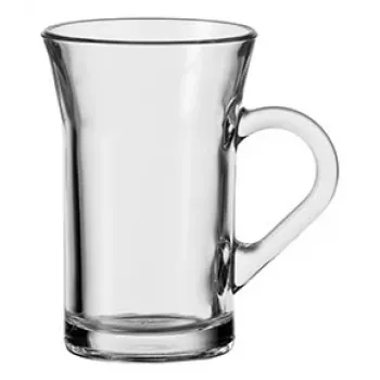 Esmeyer Montana CYLON bicchiere da tè con manico, 200 ml, lavabile in lavastoviglie, altezza 115 mm, set da 6 (410-828)