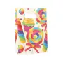 PAPSTAR Candies Party sacchetto di carta con manico, 140 x 210 x 60 mm, fondo a blocco, soffietto laterale, 1 pezzo (88862)