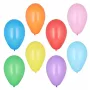 PAPSTAR palloncini rotondi, 190 mm di diametro, colori assortiti, lattice di gomma naturale, 1 pezzo (10049)