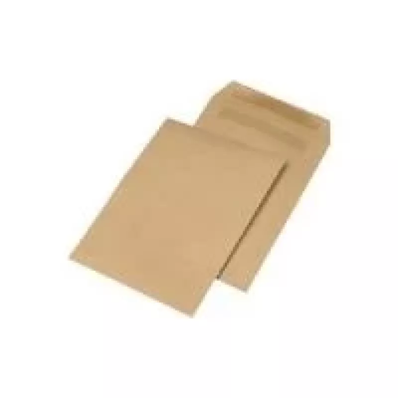MAILmedia C4 buste autoadesive in carta kraft, marroni, 110 g/m², 19,2 g, senza finestra (38140/7)