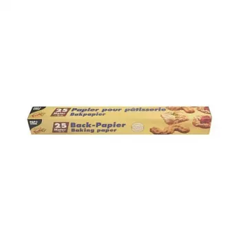 Papstar 14152 rotolo di carta da forno, 38 cm x 25 m, marrone