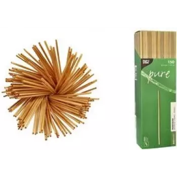 PAPSTAR pure cannucce in paglia naturale, 230 mm, 4 mm di diametro, 250 pezzi (88244)