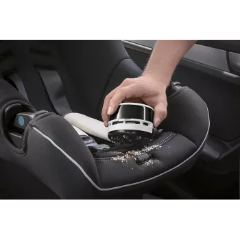 WEDO mini aspira briciole da tavolo, plastica, nero/bianco, a batteria, 1 pezzo (205 20101)